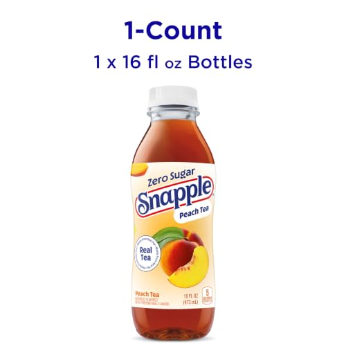 Snapple, Lemon Tea, Recycled Bottle, 16 Fl Oz, 12 Count
