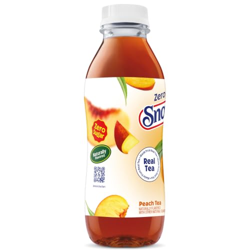 Snapple, Lemon Tea, Recycled Bottle, 16 Fl Oz, 12 Count