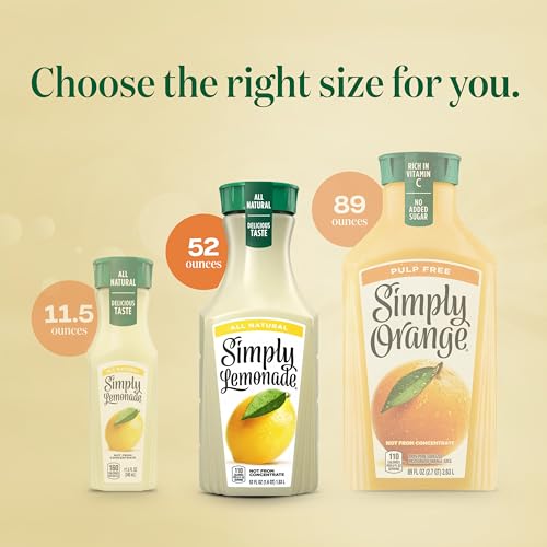 Simply Lemonade All Natural, 52 Fl Oz Bottle