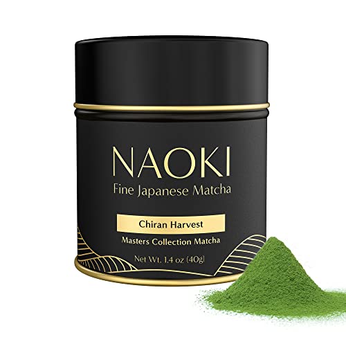 Naoki Matcha (Organic First Spring Blend) - Authentic Japanese Matcha Green Tea Powder Organic Ceremonial Grade from Kagoshima, Japan