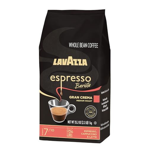 Whole Bean Caffeine Crema e Aroma Packet Espresso