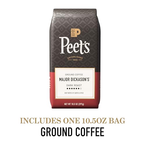 Peet's Coffee, Dark Roast Ground Coffee