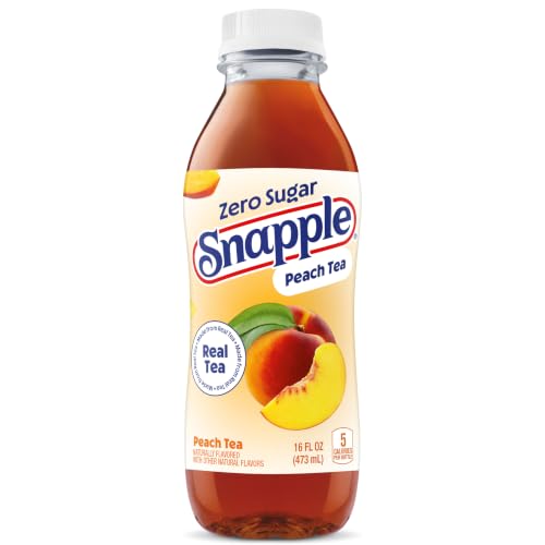 Snapple, Lemon Tea, Recycled Bottle, 16 Fl Oz, 12 Count