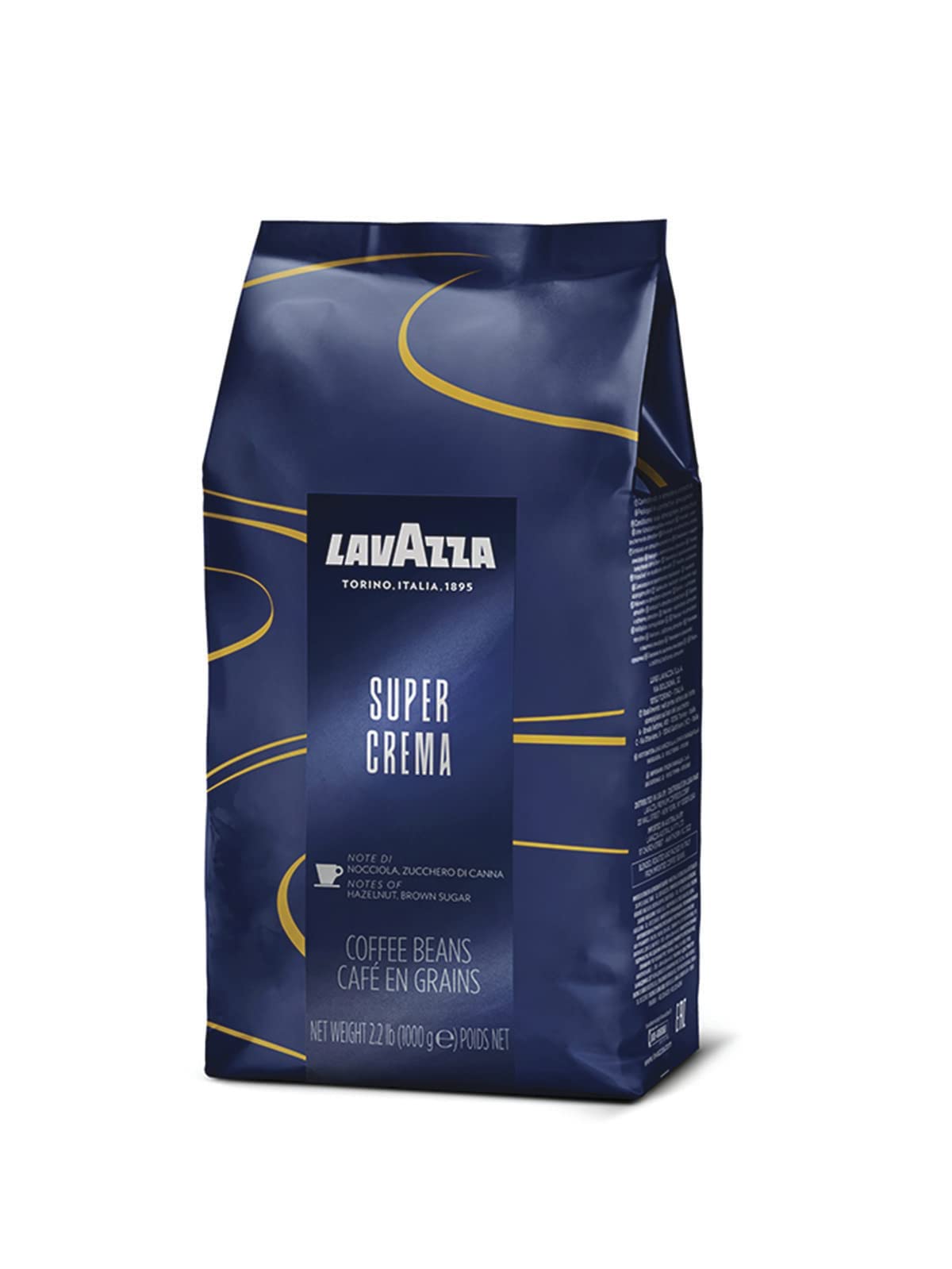 Whole Bean Caffeine Crema e Aroma Packet Espresso