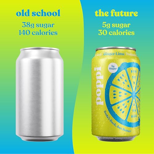Poppi Prebiotic Soda, Fun Favorites, 12 Oz, 12 Pack