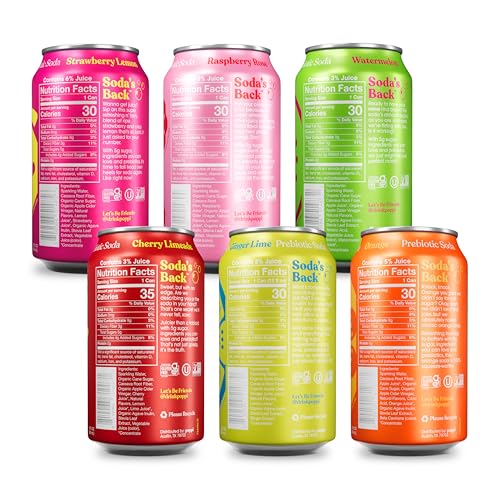 Poppi Prebiotic Soda, Fun Favorites, 12 Oz, 12 Pack