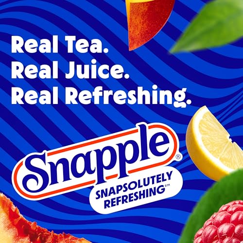 Snapple, Lemon Tea, Recycled Bottle, 16 Fl Oz, 12 Count