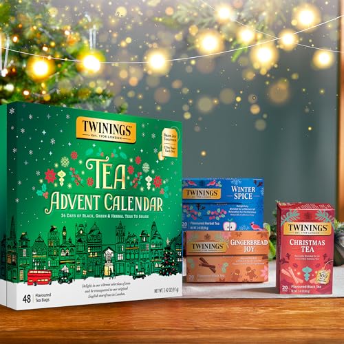 Twinings English Breakfast Black Tea Individually Wrapped Bags, 20 Count (Pack of 1), Flavourful, Robust, Caffeinated, Enjoy Hot or Iced, 20 Teabags