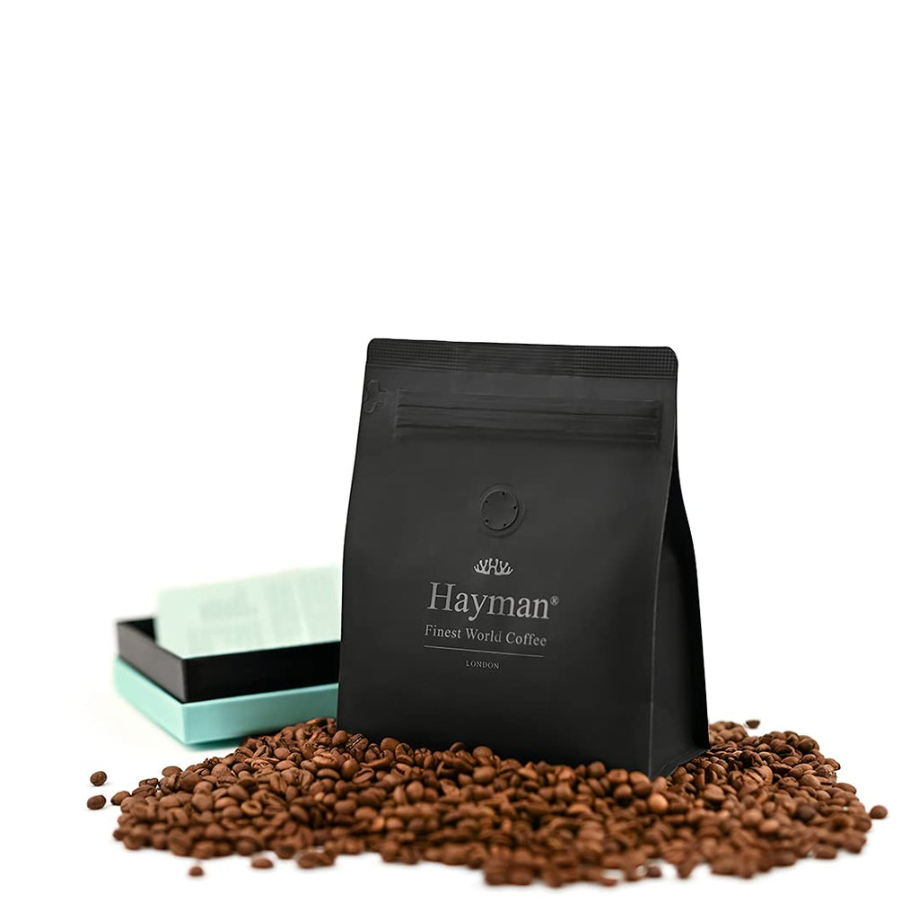 Hayman, 100% Blue Mountain Coffee from Jamaica, Whole Bean, Medium Roast | Fresh Roasted Jamaican Coffee Beans
