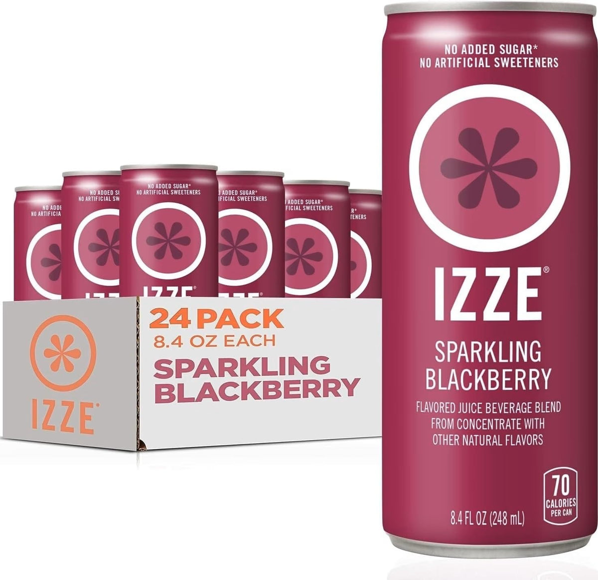 IZZE Sparkling Fruit Juice Beverage for Refreshing Drinks