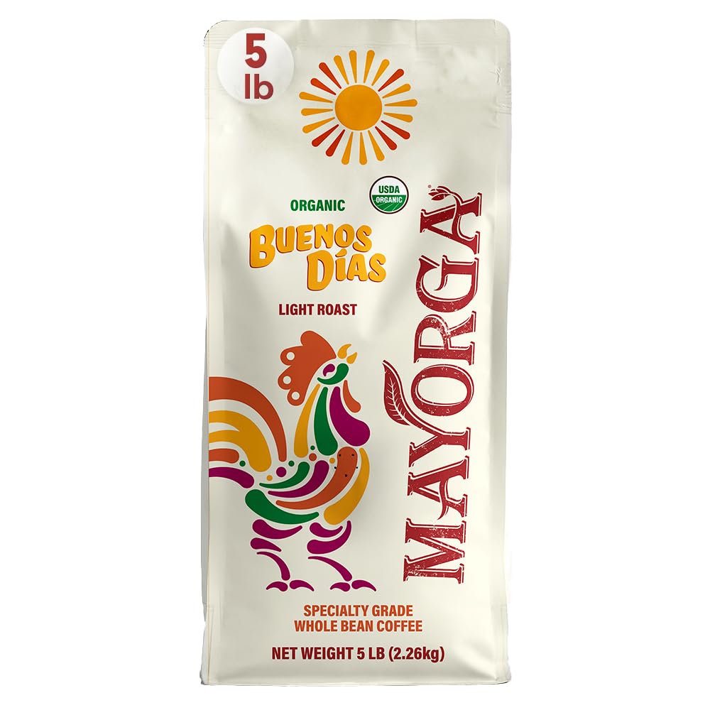 Mayorga Organics Cubano Roast Beans - 100% Arabica Whole Coffee Beans