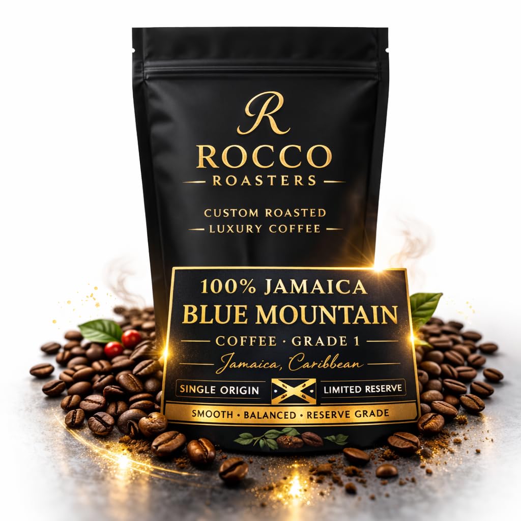5 lbs of 100% Certified Jamaica Blue Mountain Coffee (Dark Roast)