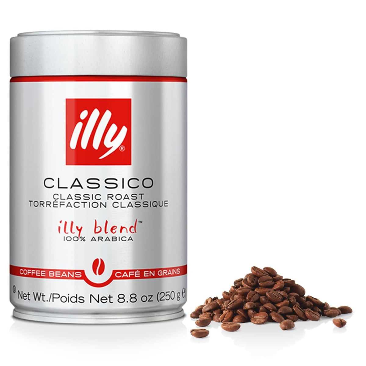 Illy Whole Bean Coffee, 8.8oz can, (Pack of 1) - Parent