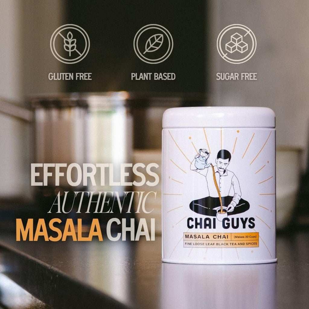 Chai Guys Authentic Masala Chai Spiced Black Tea Blend