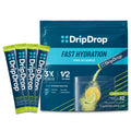 DripDrop Hydration Packets - Single Serve Electrolytes Powder Drink Mix