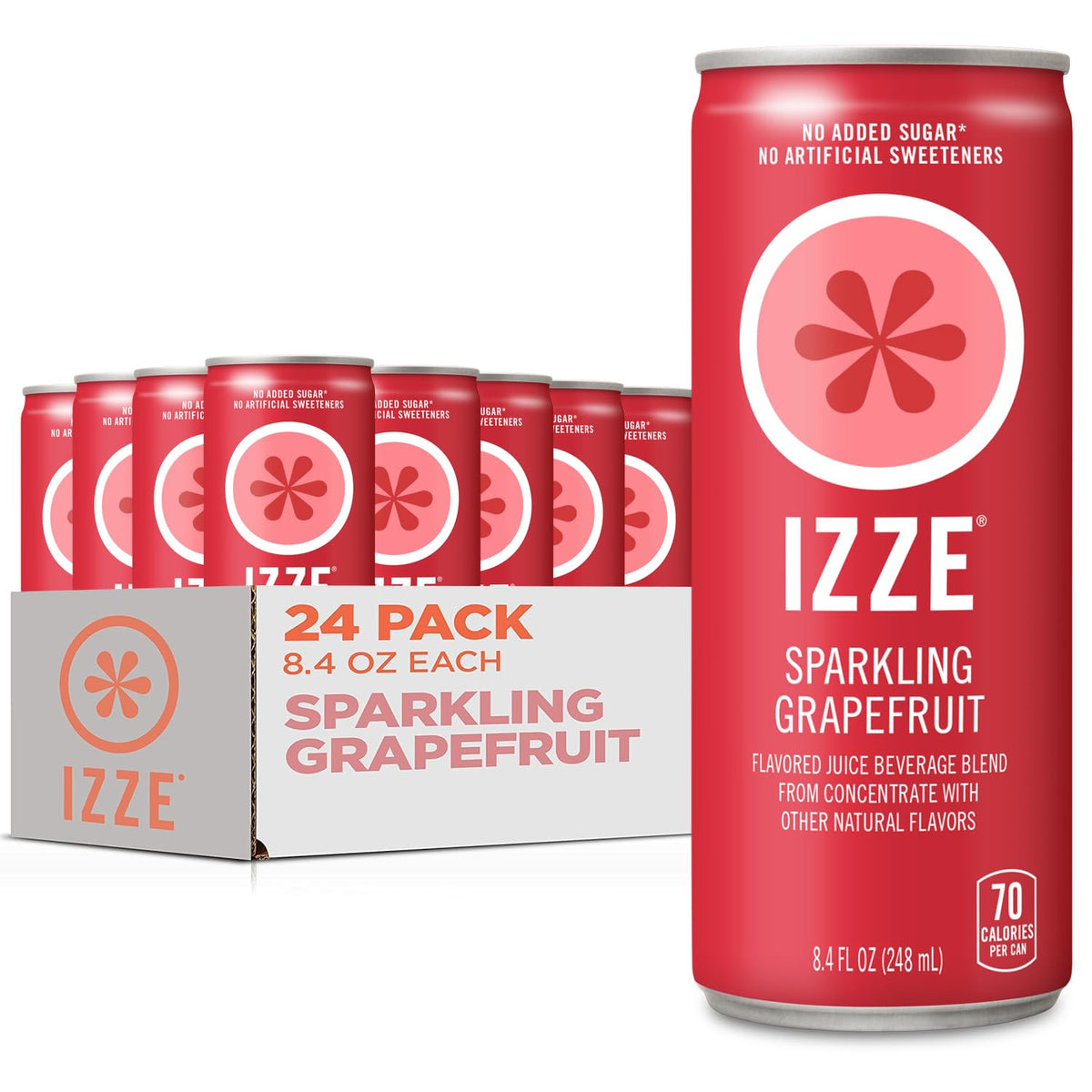 IZZE Sparkling Fruit Juice Beverage for Refreshing Drinks