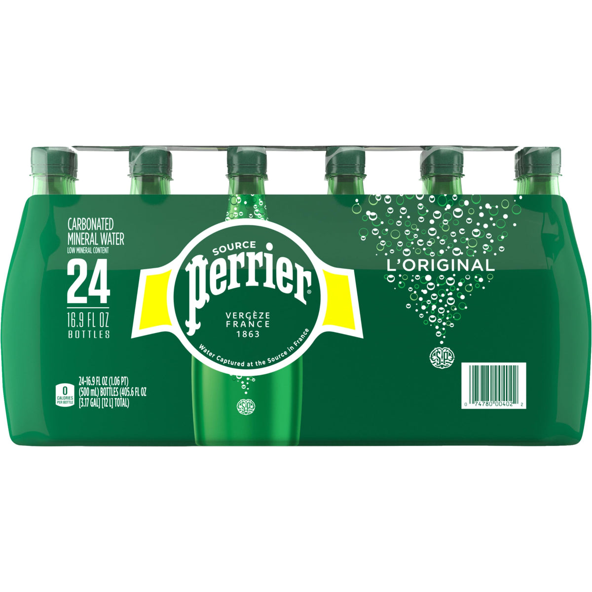 Perrier Carbonated Mineral Water