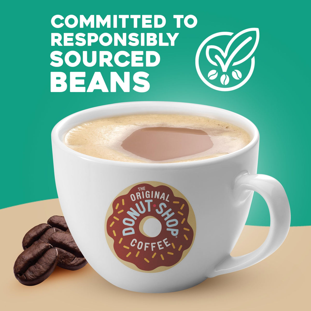 The Original Donut Shop Decaf Keurig Single-Serve K-Cup Pods, Medium Roast Coffee, 48 Count