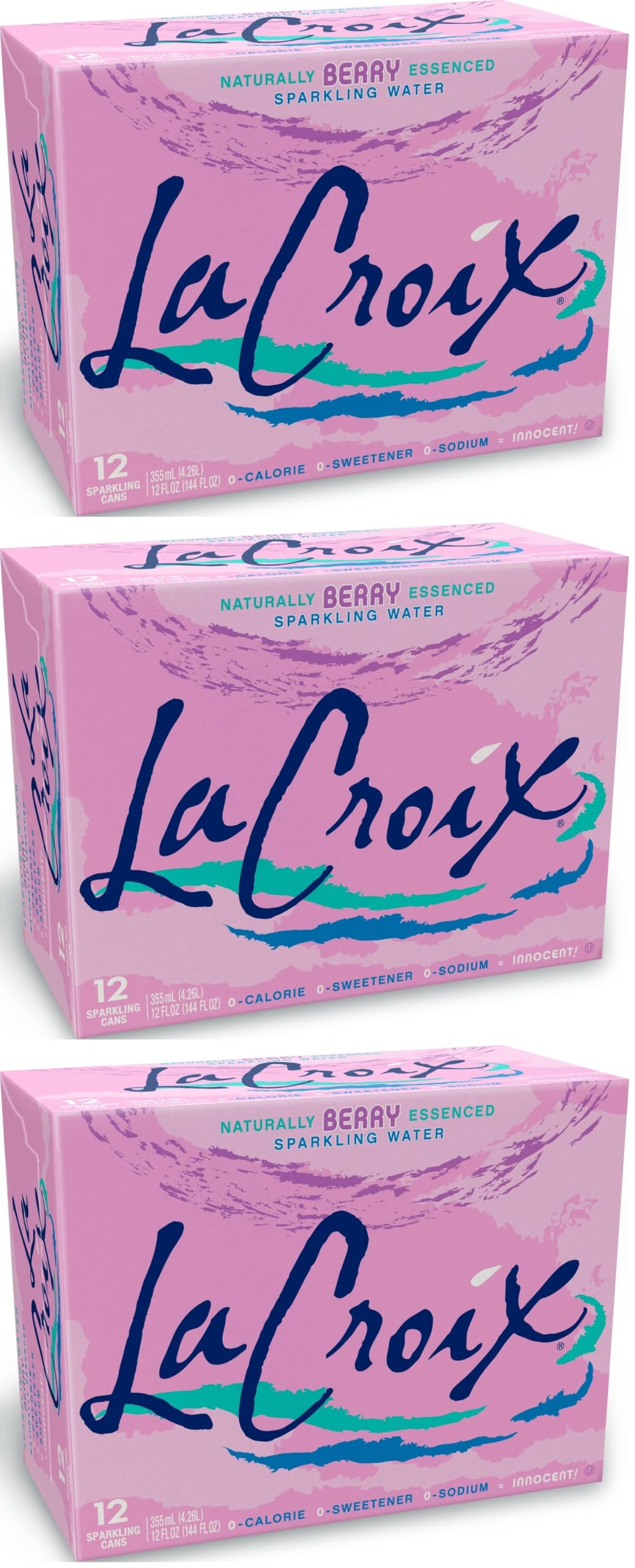LaCroix Sparkling Water 12-Pack, 12 fl oz Cans