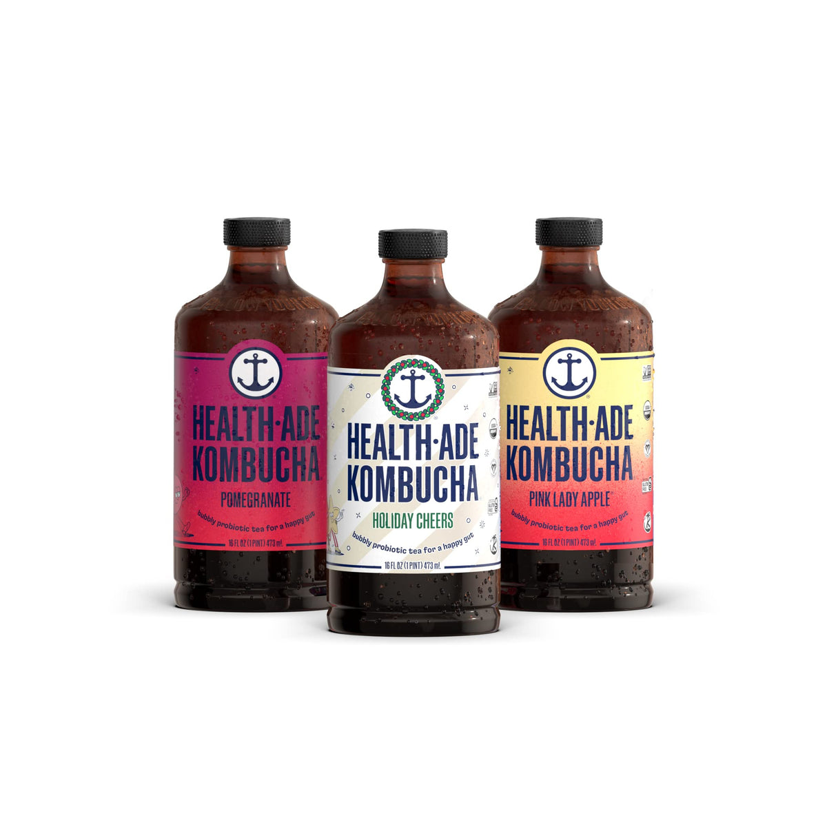 Health-Ade Organic Kombucha Probiotic Tea Drink