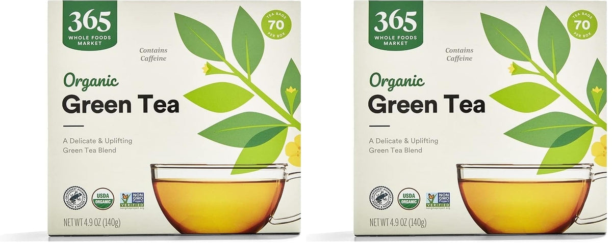 365 by Whole Foods Market 365 By Whole Foods Market Organic Tea Contains Caffeine ' 70 Bags 4 9 Ounce