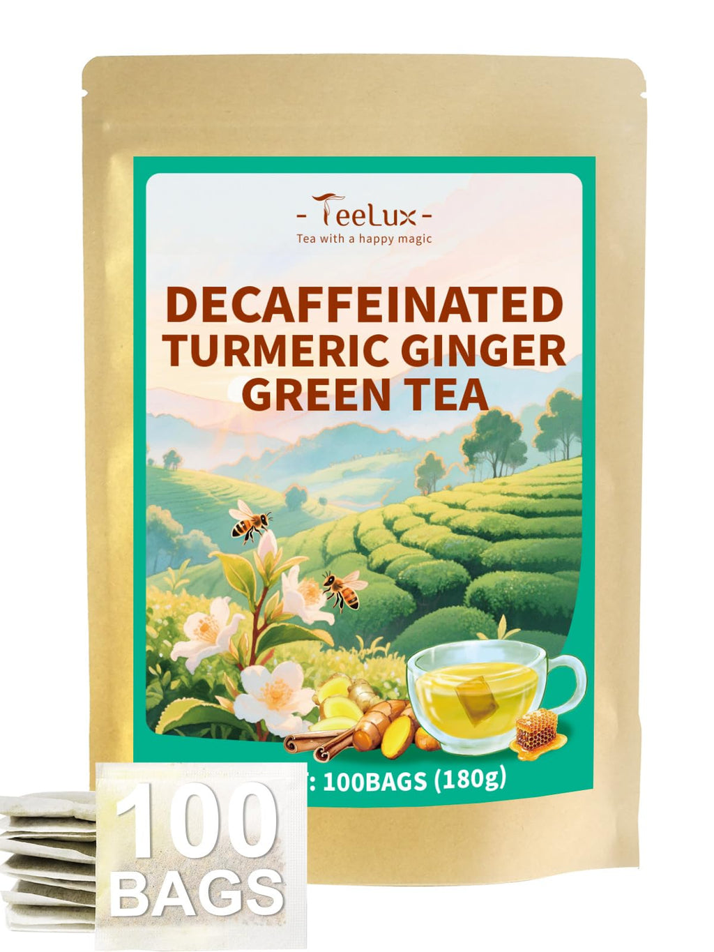 TeeLux Green Tea Bags