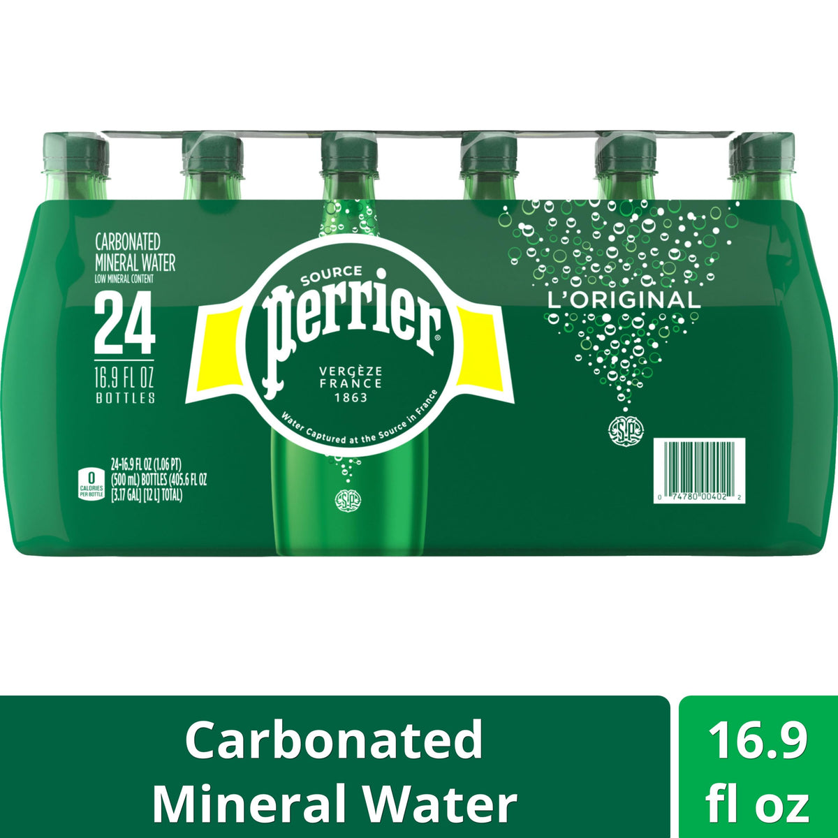 Perrier Carbonated Mineral Water