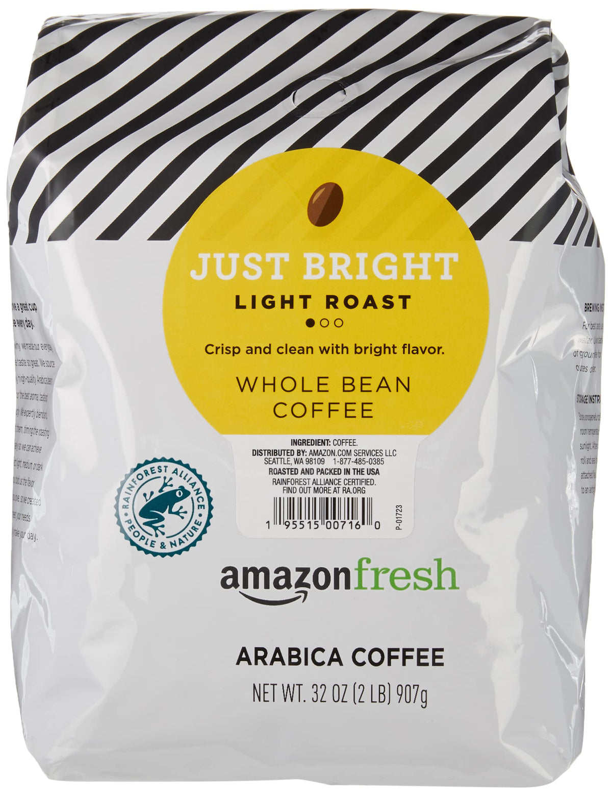 Amazon Fresh Whole Bean Coffee