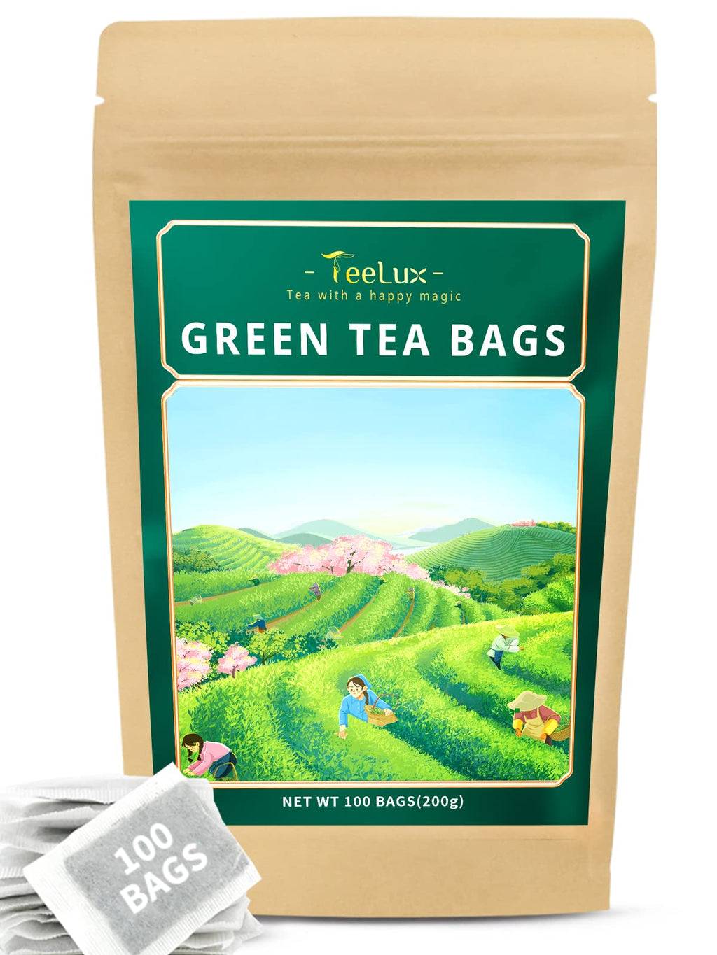 TeeLux Green Tea Bags
