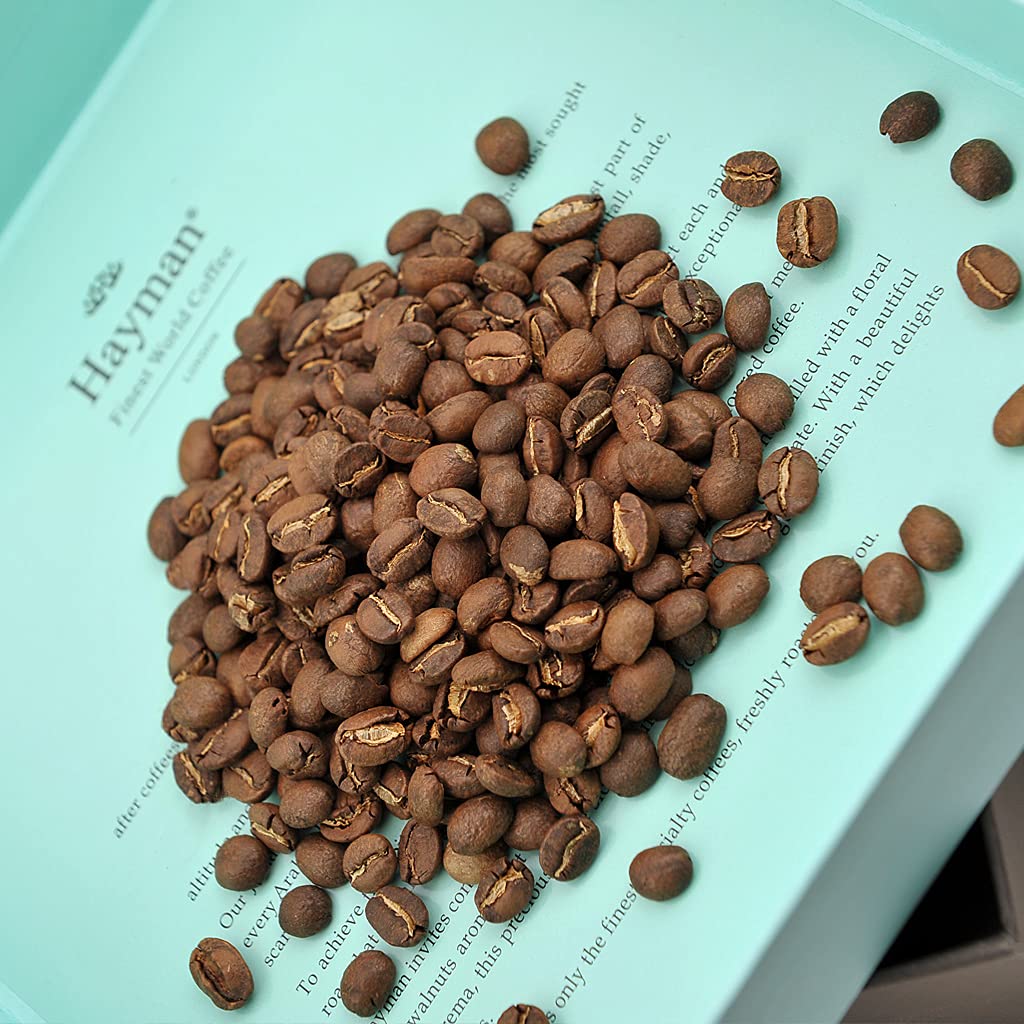 Hayman, 100% Blue Mountain Coffee from Jamaica, Whole Bean, Medium Roast | Fresh Roasted Jamaican Coffee Beans