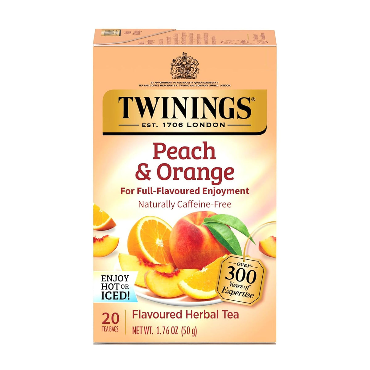 Twinings English Breakfast Black Tea Individually Wrapped Bags, 20 Count (Pack of 1), Flavourful, Robust, Caffeinated, Enjoy Hot or Iced, 20 Teabags
