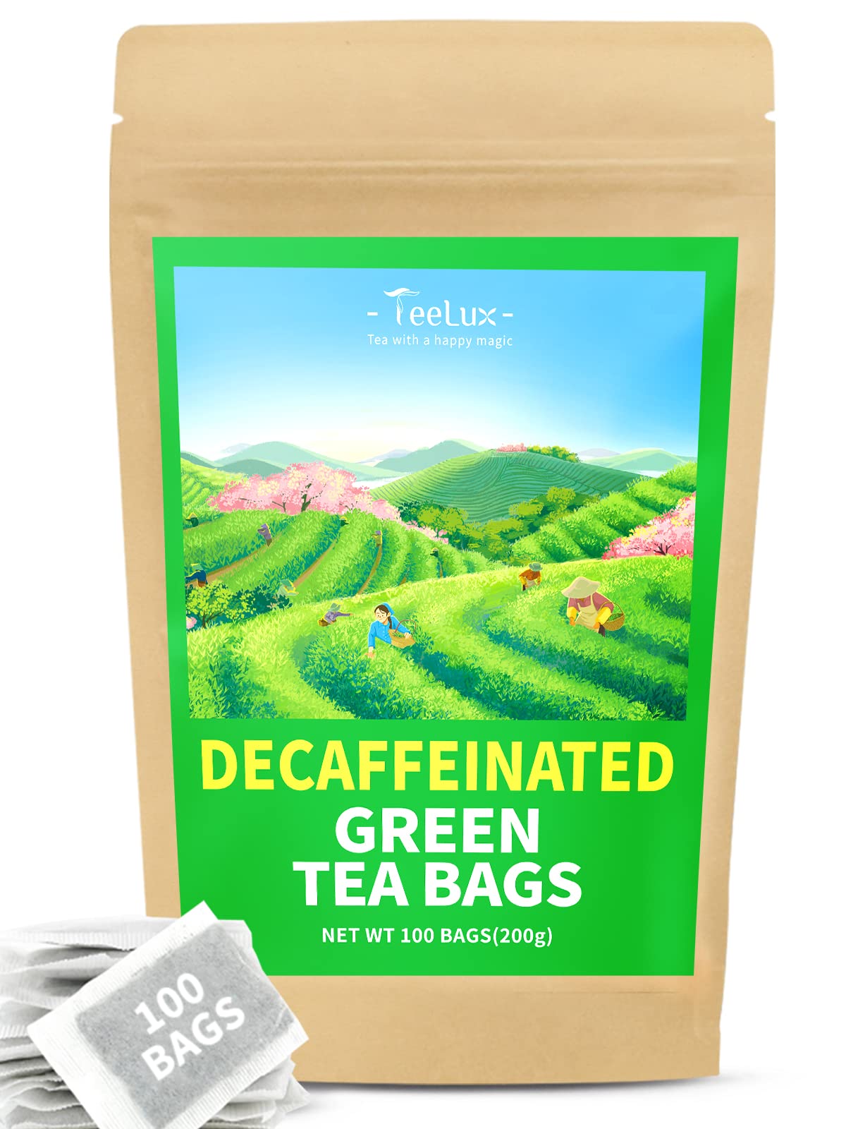 TeeLux Green Tea Bags