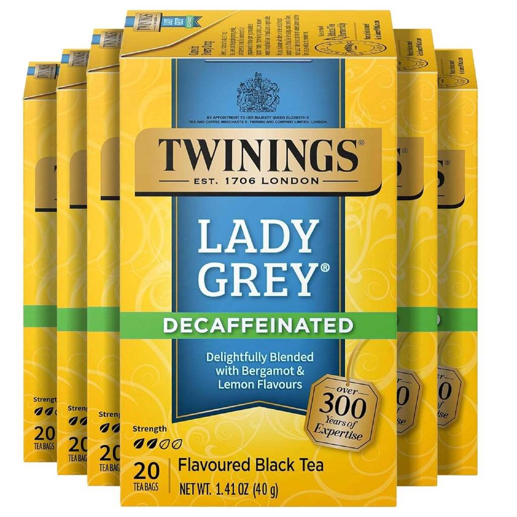 Twinings English Breakfast Black Tea Individually Wrapped Bags, 20 Count (Pack of 1), Flavourful, Robust, Caffeinated, Enjoy Hot or Iced, 20 Teabags