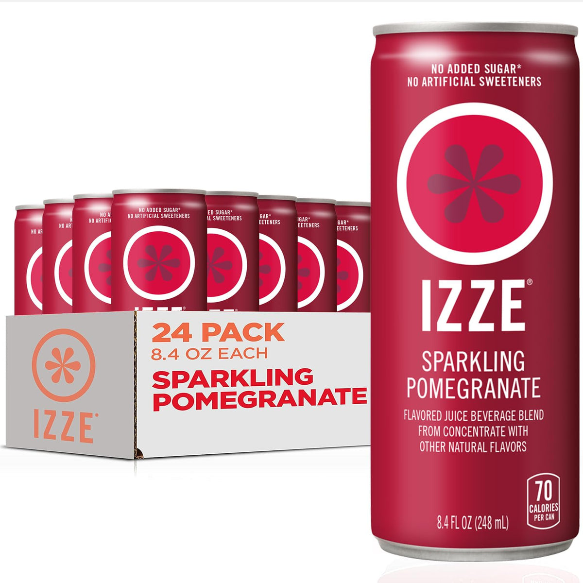 IZZE Sparkling Fruit Juice Beverage for Refreshing Drinks