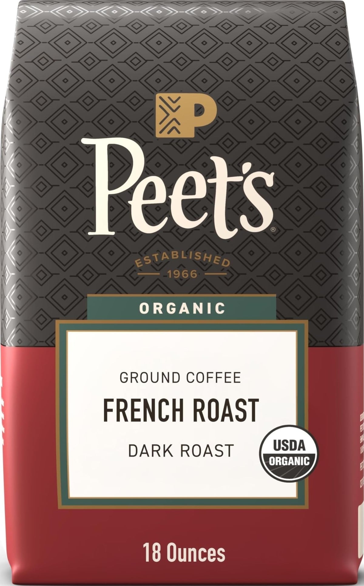 Peet's Coffee, Dark Roast Ground Coffee