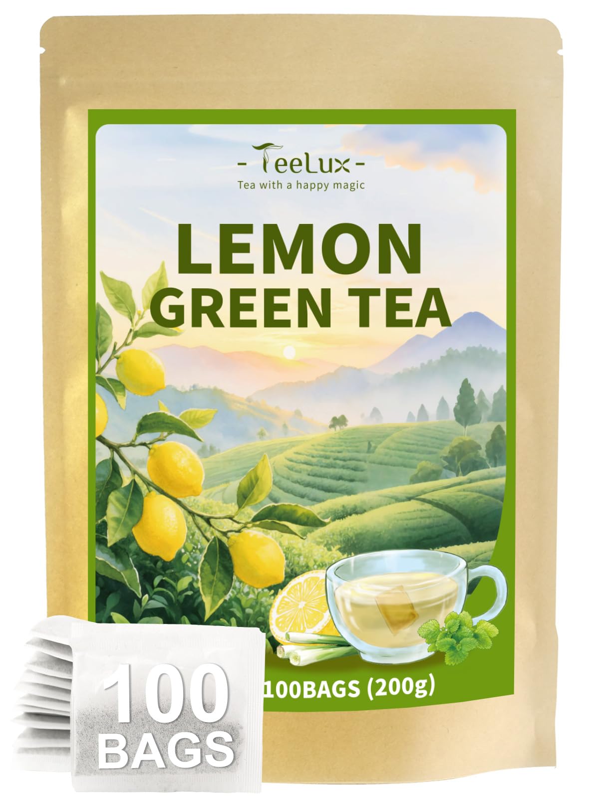 TeeLux Green Tea Bags