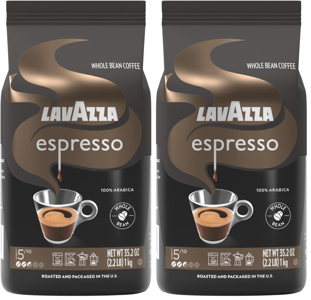 Whole Bean Caffeine Crema e Aroma Packet Espresso