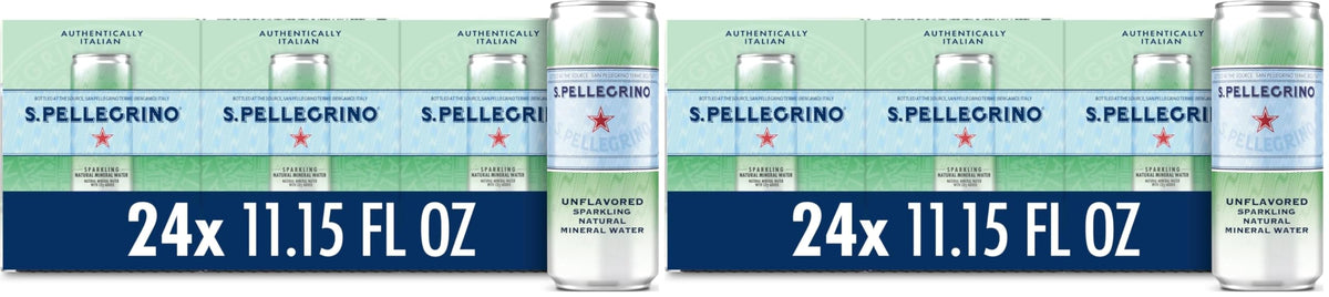 San Pellegrino Essenza Flavored Sparkling Mineral Water Cans