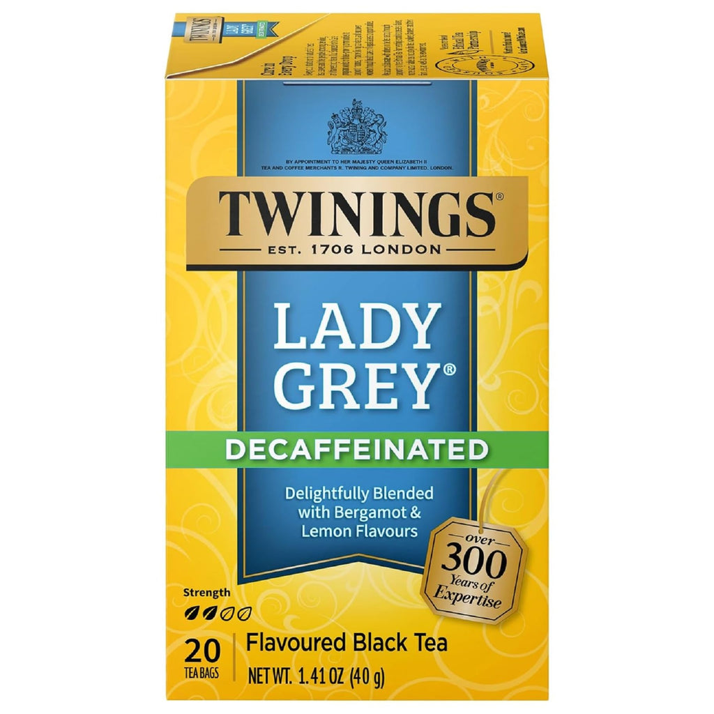 Twinings English Breakfast Black Tea Individually Wrapped Bags, 20 Count (Pack of 1), Flavourful, Robust, Caffeinated, Enjoy Hot or Iced, 20 Teabags