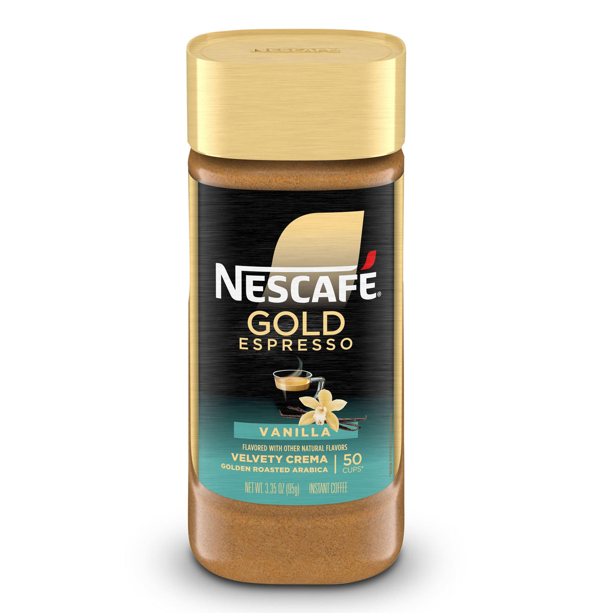 NESCAFÉ Gold Decaf Espresso Instant Coffee, 3.17 oz