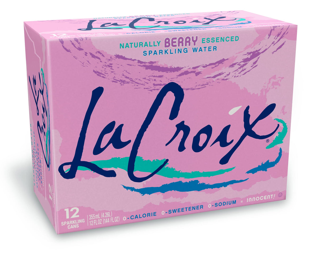 LaCroix Sparkling Water 12-Pack, 12 fl oz Cans