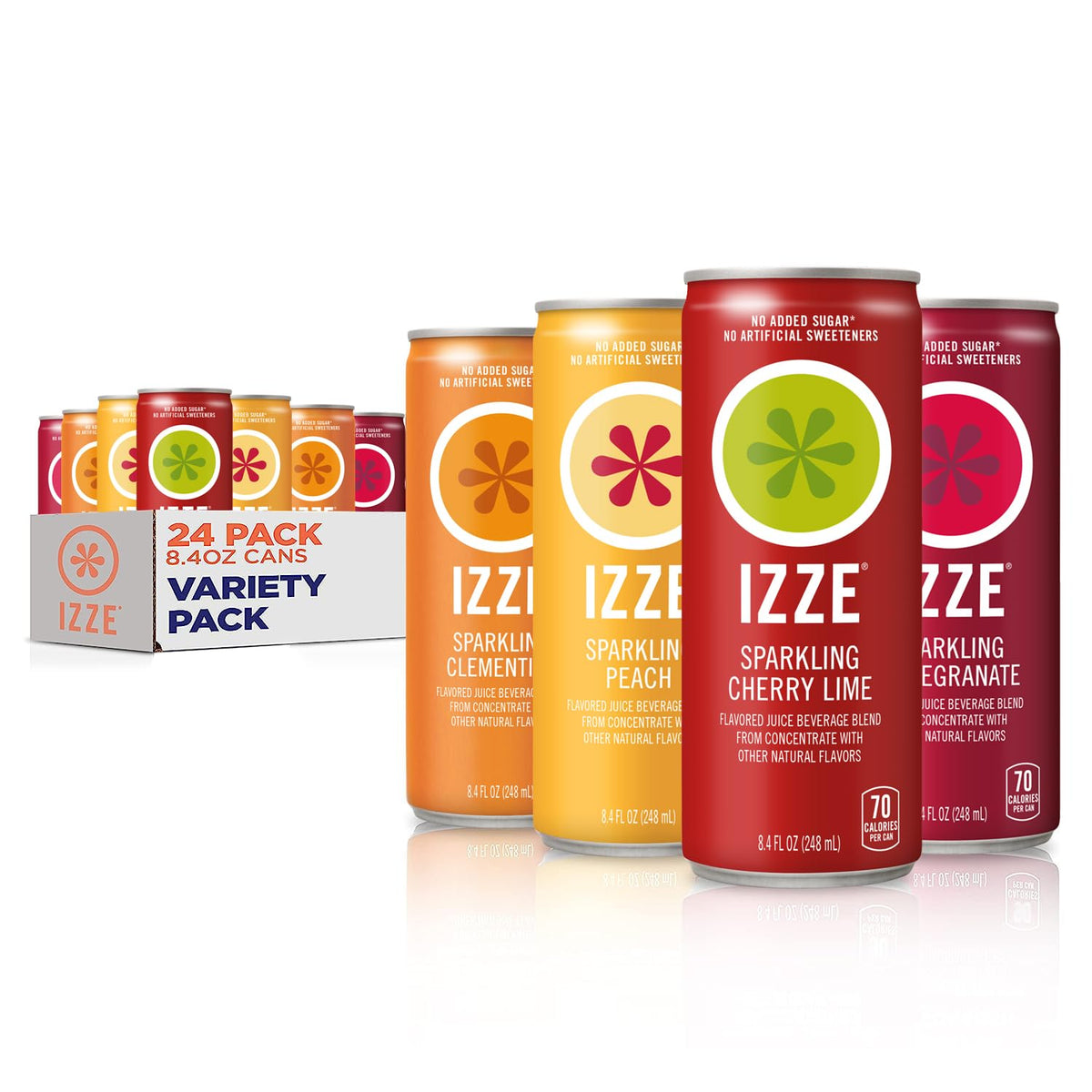 IZZE Sparkling Fruit Juice Beverage for Refreshing Drinks