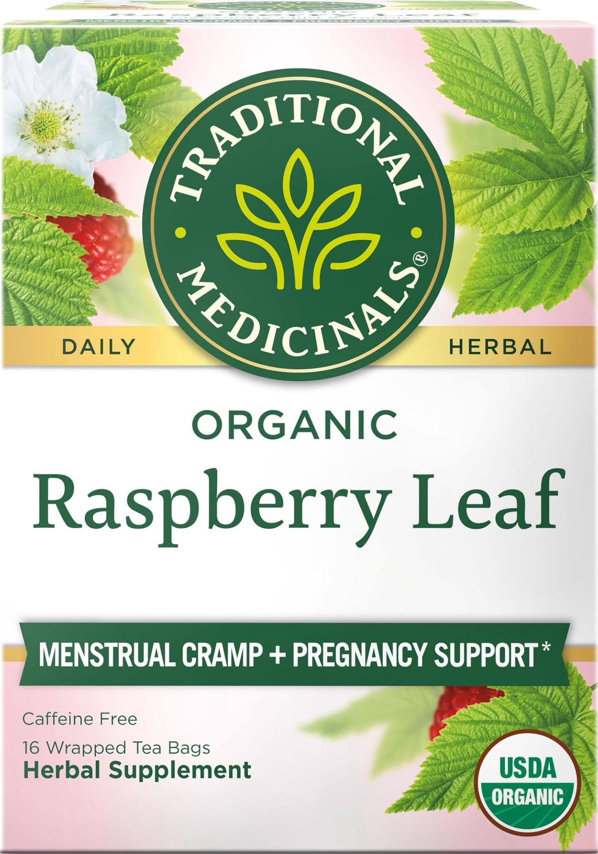 Traditional Medicinals Organic Women's Wellness Tea Collection, 16-32 Tea Bags