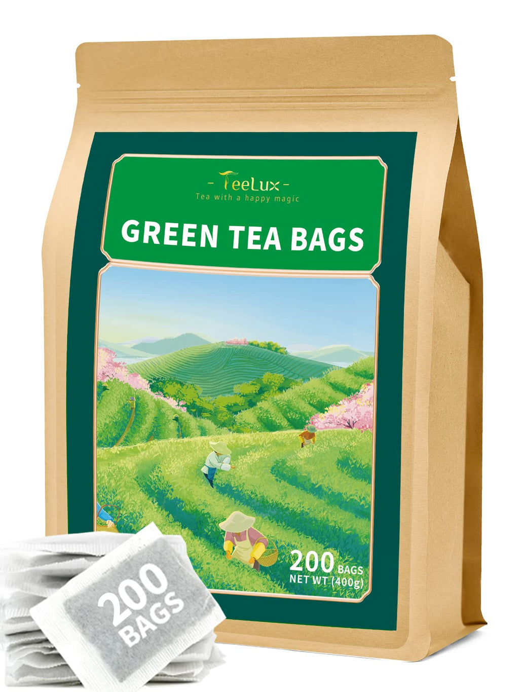 TeeLux Green Tea Bags