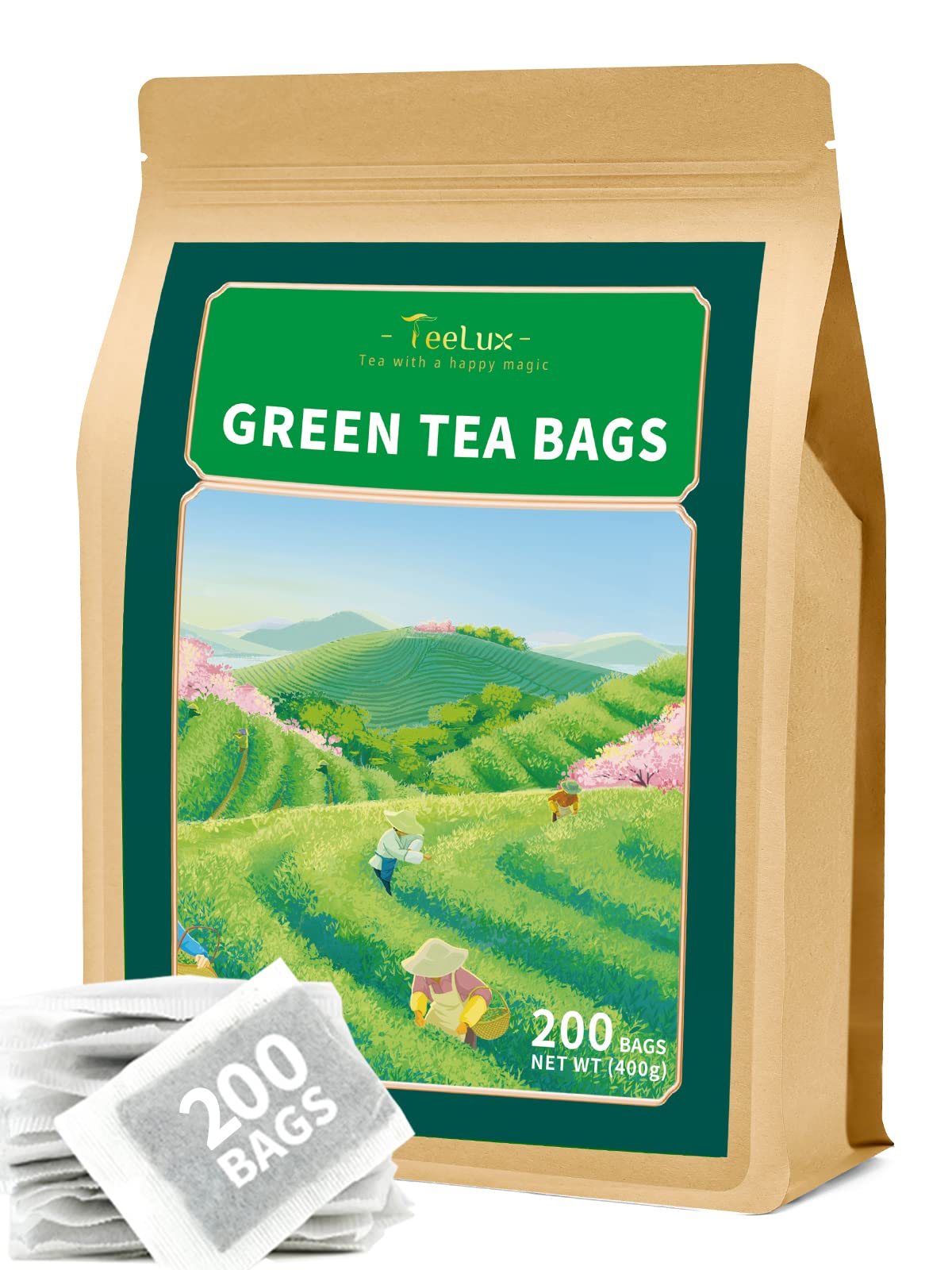 TeeLux Green Tea Bags