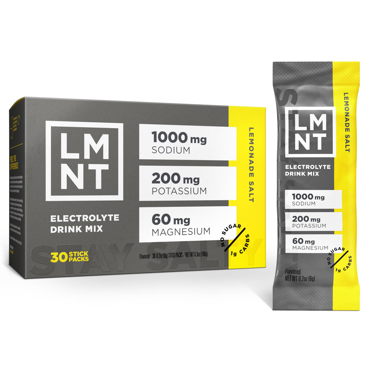 LMNT Zero Sugar Electrolytes - Drink Mix | 12-54 Count