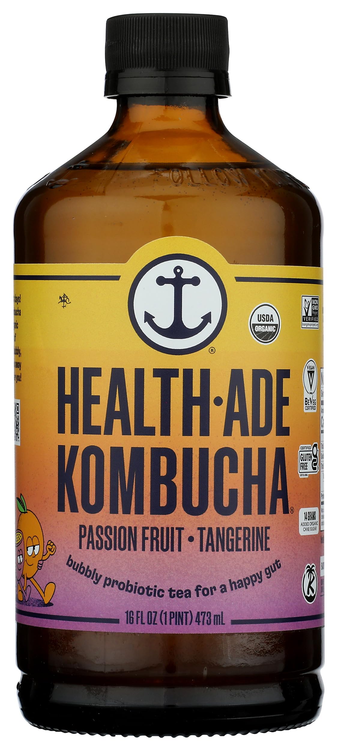 Health-Ade Organic Kombucha Probiotic Tea Drink