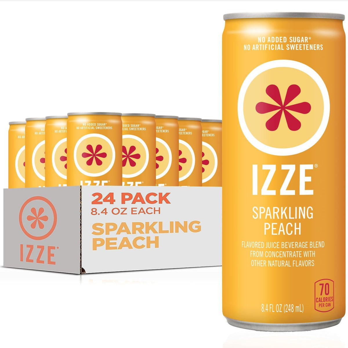 IZZE Sparkling Fruit Juice Beverage for Refreshing Drinks