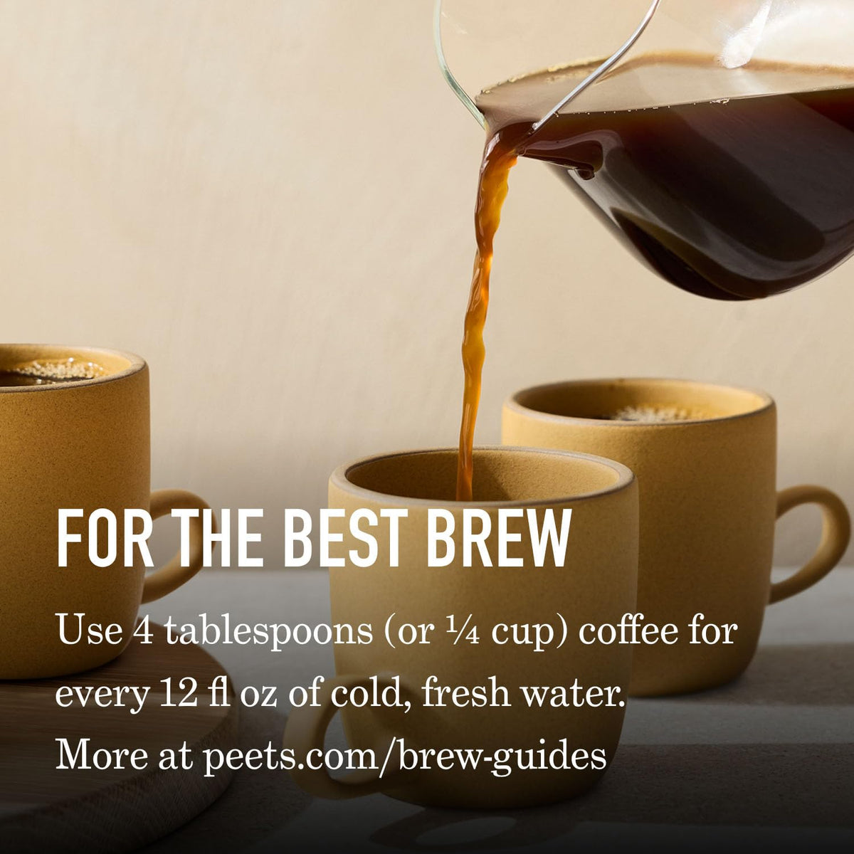 Peets Coffee Decaf ground bag