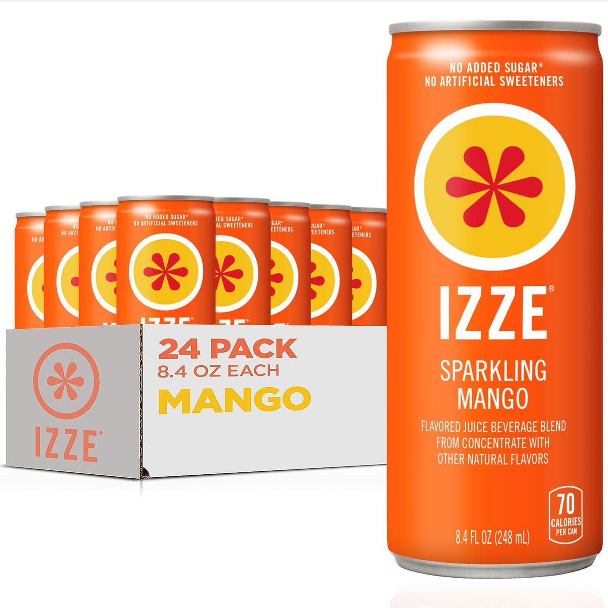 IZZE Sparkling Fruit Juice Beverage for Refreshing Drinks